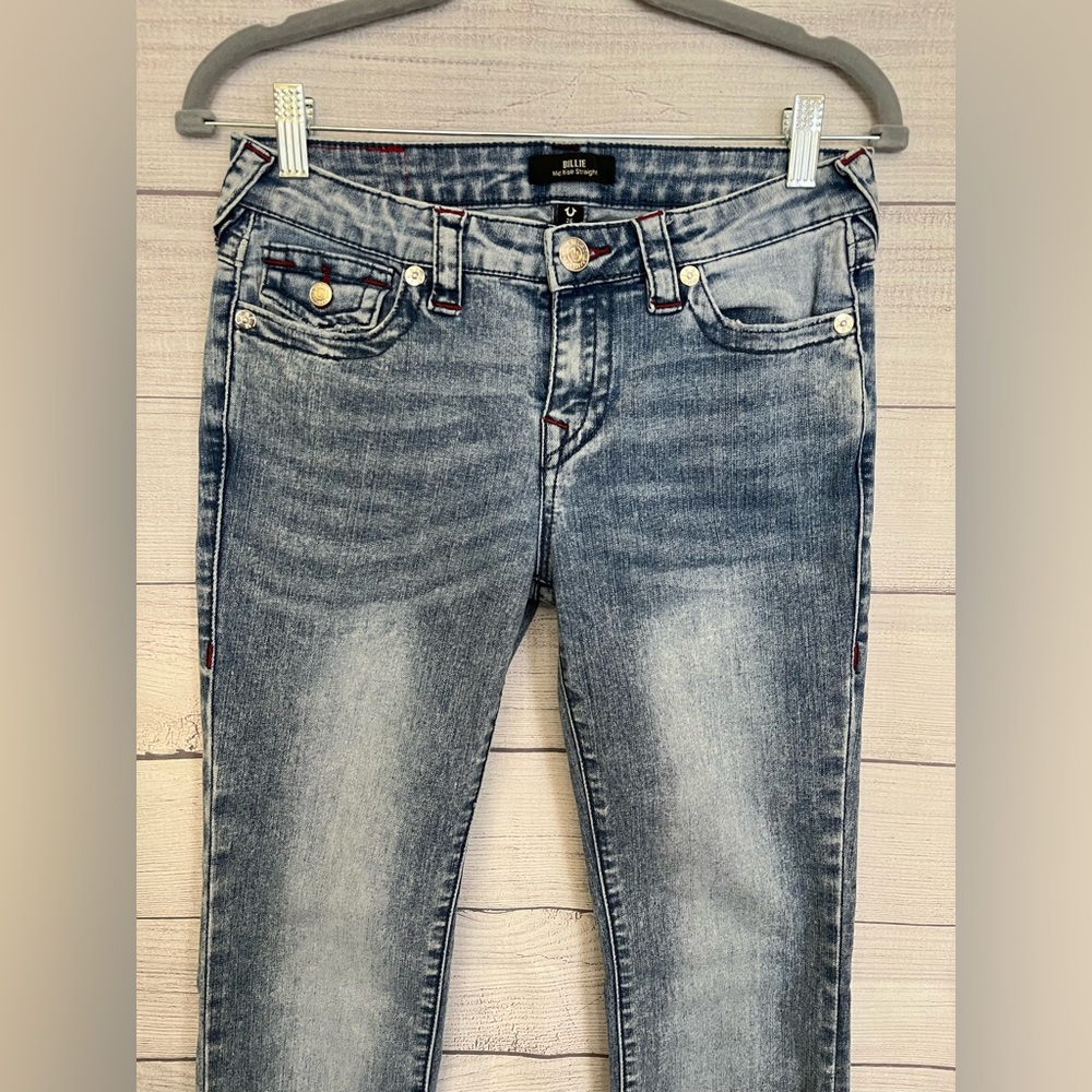 True Religion | Billie Mid Rise Straight Jeans - Picture 4 of 12